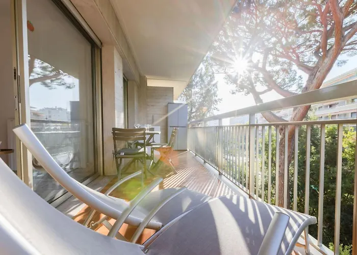 Renovated 3-room In A Leafy Park 公寓 戛纳